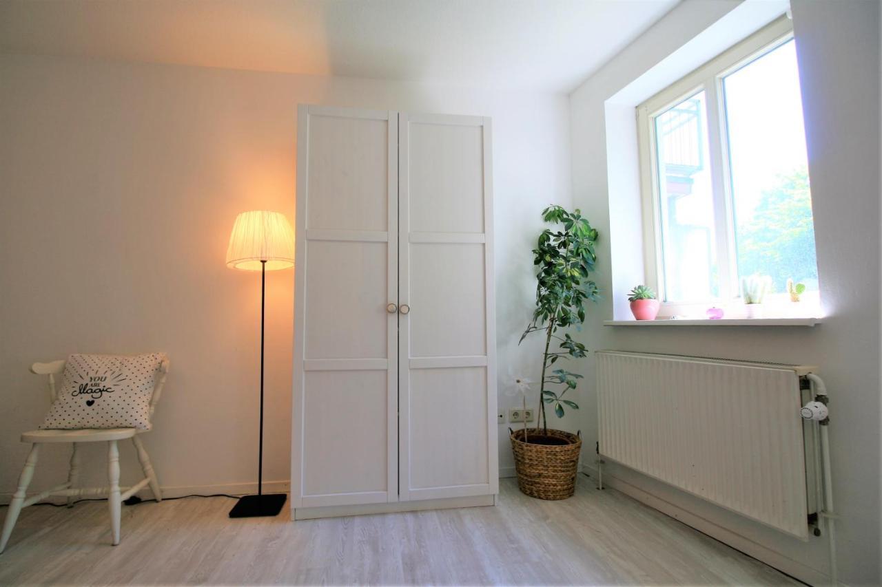 Zentrale Ferienwohnung „Treibholz“ Im Sonnenblumenhaus Flensburg Zewnętrze zdjęcie