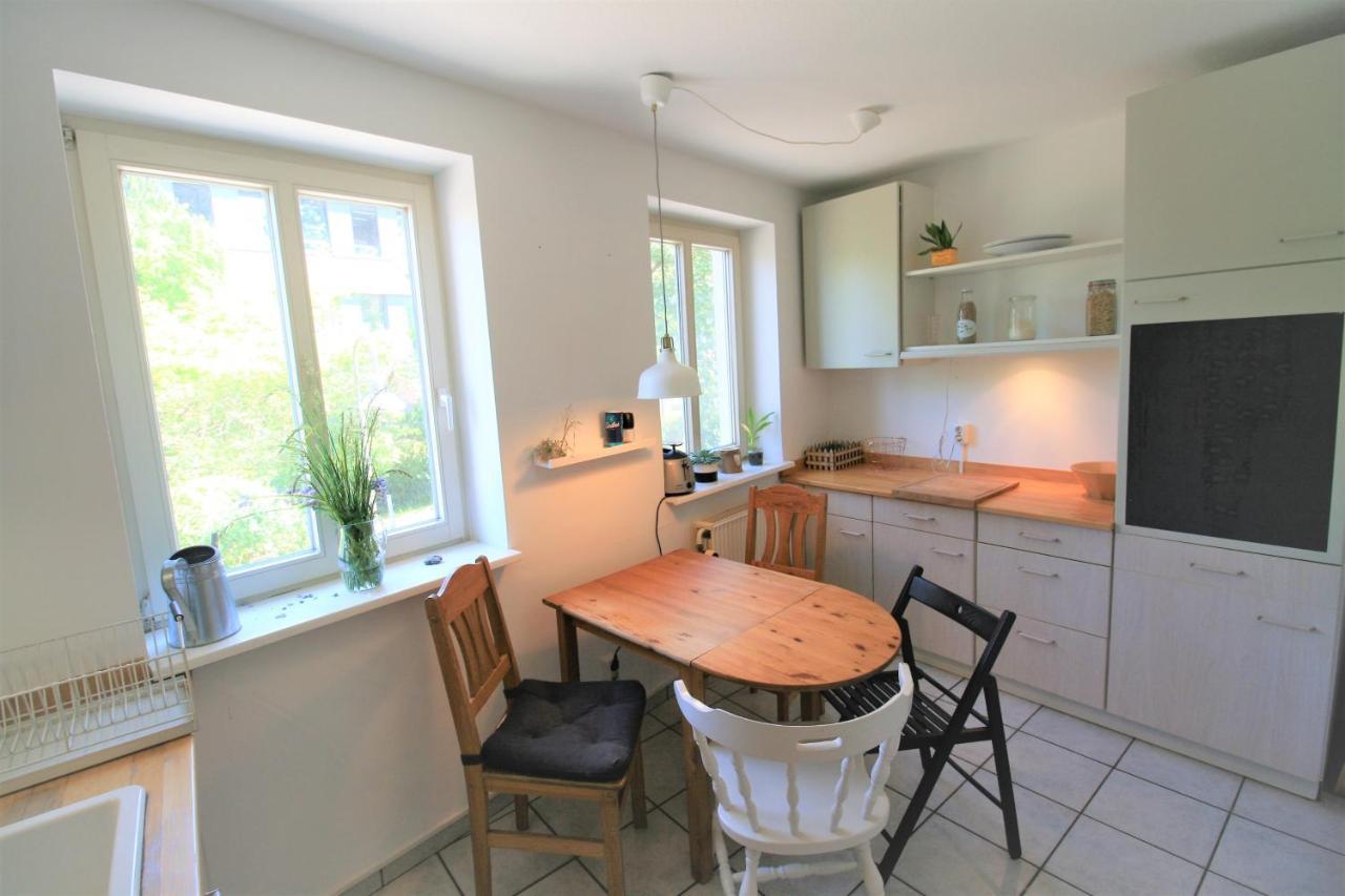 Zentrale Ferienwohnung „Treibholz“ Im Sonnenblumenhaus Flensburg Zewnętrze zdjęcie
