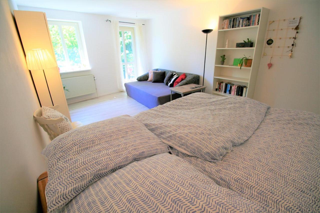Zentrale Ferienwohnung „Treibholz“ Im Sonnenblumenhaus Flensburg Zewnętrze zdjęcie